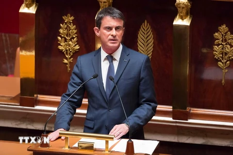 Thủ tướng Pháp Manuel Valls. (Nguồn: AFP/TTXVN)