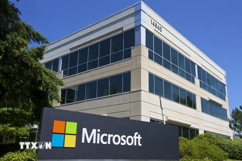 Trụ sở của Microsoft ở Redmond, Washington (Mỹ). (Nguồn: AFP/TTXVN)