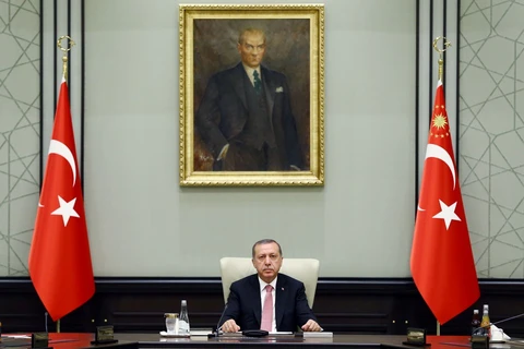 Tổng thống Thổ Nhĩ Kỳ Recep Tayyip Erdogan. (Nguồn: Reuters)