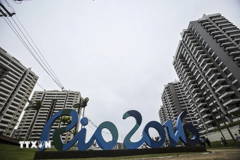 Toàn cảnh Làng Olympic ở thành phố Rio de Janeiro . (Nguồn: AFP/TTXVN)