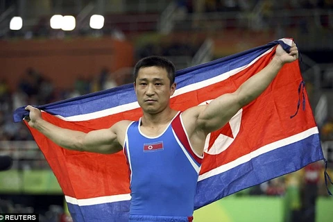Vận động viên Ri Se-Gwang. (Nguồn: Reuters)