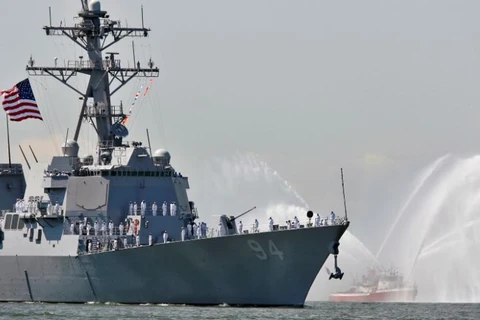 Tàu USS Nitze. (Nguồn: Reuters)