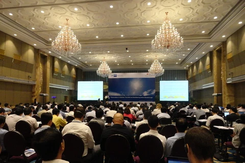 Hội thảo về điện Mặt Trời tại Thành phố Hồ Chí Minh. (Nguồn: Vietnam+)
