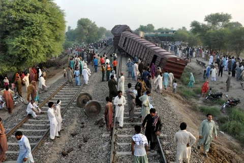 Hiện trường vụ tai nạn. (Nguồn: Reuters)