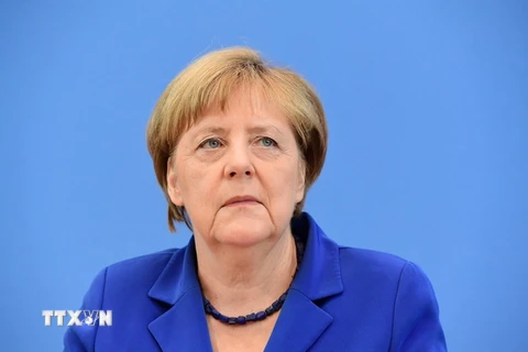 Thủ tướng Merkel. (Nguồn: AFP/TTXVN)