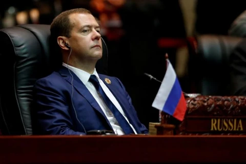 Thủ tướng Nga Dmitry Medvedev. (Nguồn: Reuters)