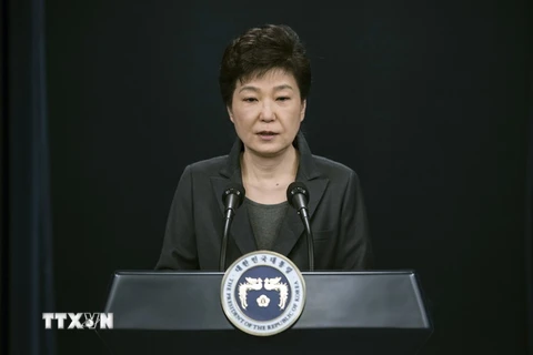 Tổng thống Park Geun-hye. (Nguồn: AP/TTXVN)