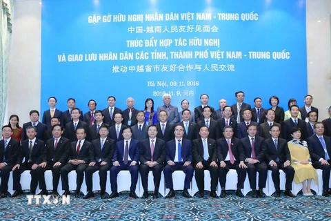 Thúc đẩy hợp tác, giao lưu nhân dân Việt Nam-Trung Quốc