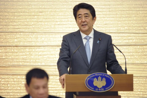 Thủ tướng Nhật Bản Shizo Abe. (Nguồn: AP)