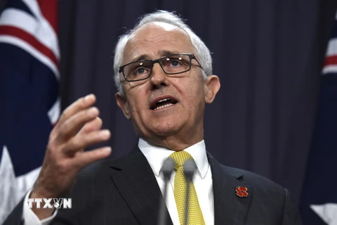 Thủ tướng Australia Malcolm Turnbull. (Nguồn: EPA/TTXVN)