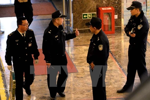 Cảnh sát Trung Quốc. (Nguồn: AFP/TTXVN)