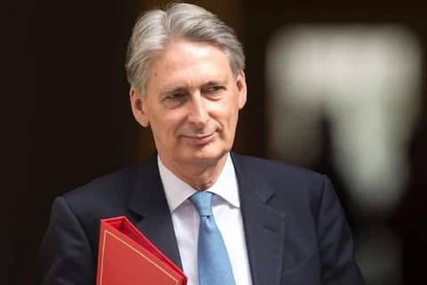 Bộ trưởng Tài chính Anh Philip Hammond. (Nguồn: AFP)
