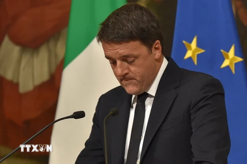 Thủ tướng Italy Matteo Renzi. (Nguồn: AFP/TTXVN)