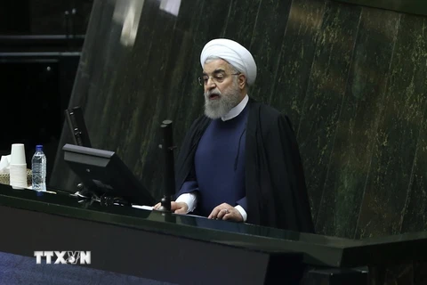 Tổng thống Iran Hassan Rouhani. (Nguồn: AP/TTXVN)