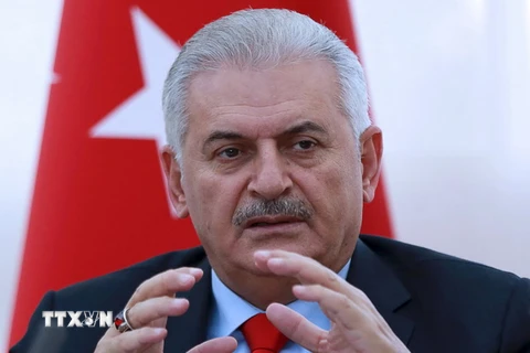 Thủ tướng Thổ Nhĩ Kỳ Binali Yildirim. (Nguồn: AFP/TTXVN)