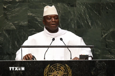Tổng thống Gambia Yahya Jammeh. (Nguồn: AFP/TTXVN)