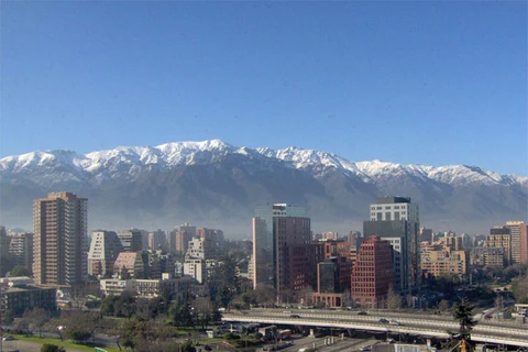 Thủ đô Santiago của Chile. (Nguồn: wikimedia.org)