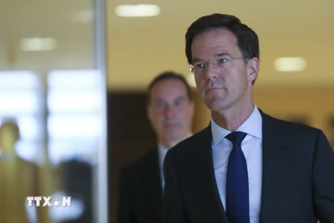 Thủ tướng Hà Lan Mark Rutte. (Nguồn: EPA/TTXVN)