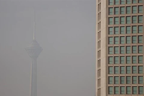 Khói mù tại Tehran ngày 24/12. (Nguồn: presstv.ir)