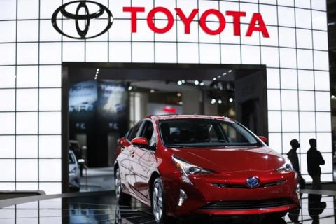 Một mẫu xe của Toyota tại triển lãm ở Washington. (Nguồn: Reuters)