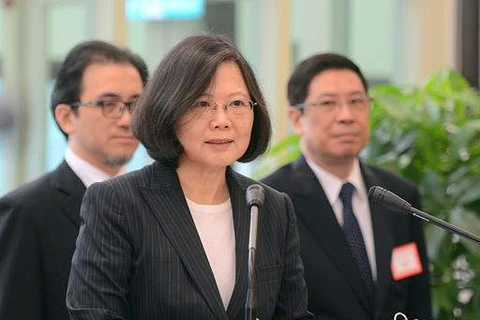 Nhà lãnh đạo Đài Loan Thái Anh Văn. (Nguồn: AP)