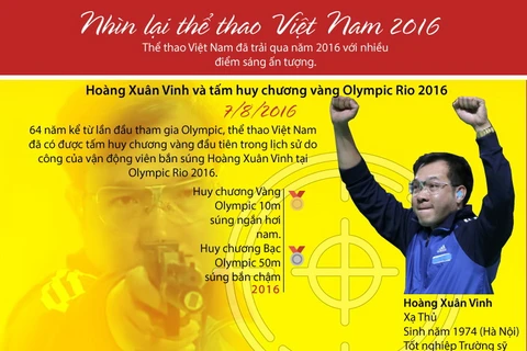 [Infographics] 5 sự kiện thể thao Việt Nam tiêu biểu trong năm 2016