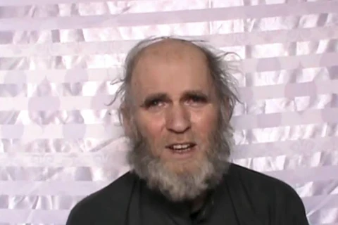 Một trong hai người bị Taliban bắt cóc. (Nguồn: AP)