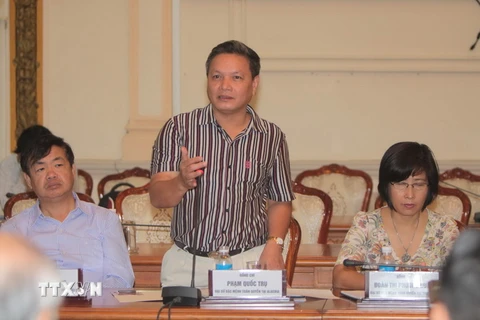 Đại sứ Việt Nam tại Algeria Phạm Quốc Trụ. (Ảnh: Thanh Vũ/TTXVN)
