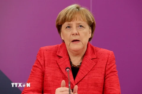 Thủ tướng Đức Angela Merkel. (Nguồn: EPA/TTXVN)