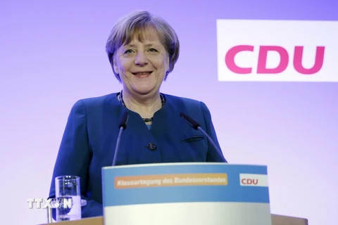 Thủ tướng Angela Merkel. (Nguồn: EPA/TTXVN)