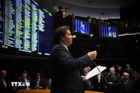 Chủ tịch Hạ viện Brazil Rodrigo Maia. (Nguồn: AFP/TTXVN)