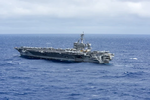Tàu sân bay USS Carl Vinson. (Nguồn: navy.mil)