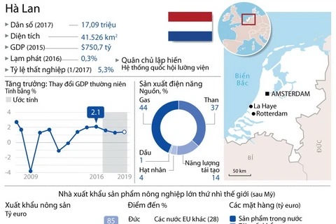 [Infographics] Những thông tin cần biết về đất nước Hà Lan