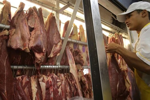 Brazil xuất khẩu thịt đến hơn 150 nước. (Nguồn: AP)