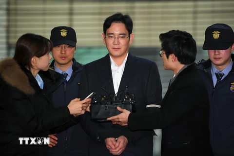 Lãnh đạo tập đoàn Samsung Lee Jae-Yong. (Nguồn: AFP/TTXVN)