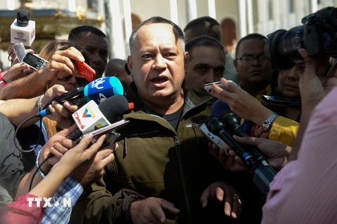 Ông Diosdado Cabello. (Nguồn: AFP/TTXVN)