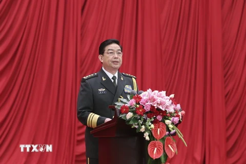 Bộ trưởng Quốc phòng Trung Quốc Thường Vạn Toàn. (Nguồn: THX/TTXVN)