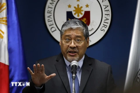 Quyền Ngoại trưởng Philippines Enrique Manalo. (Nguồn: EPA/TTXVN)
