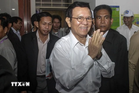 Chủ tịch đảng CNRP Kem Sokha. (Nguồn: AFP/TTXVN)