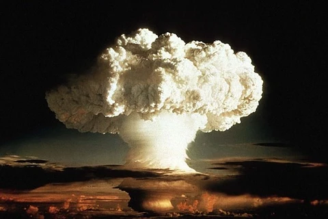 Một vụ nổ bom hạt nhân. (Nguồn: Reuters)