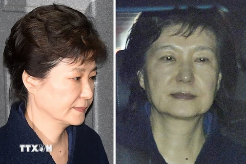 Cựu Tổng thống Park Geun-hye. (Nguồn: Yonhap/TTXVN)