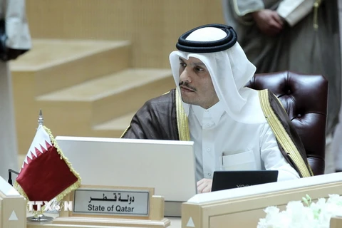 Ngoại trưởng Qatar Mohammed bin Abdulrahman Al-Thani. (Nguồn: EPA/TTXVN)