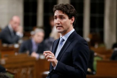 Thủ tướng Canada Justin Trudeau. (Nguồn: businesstimes.com.sg)