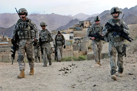 Quân đội Mỹ ở Afghanistan. (Nguồn: Khaama Press)
