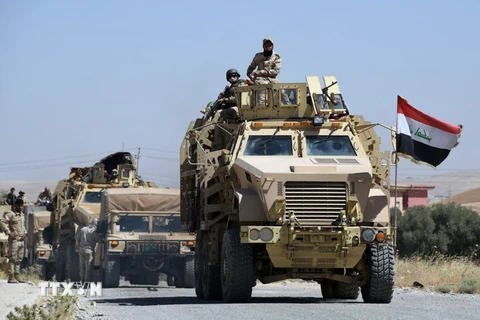 Lực lượng Chính phủ Iraq tiến vào giải phóng Tal Afar khỏi tổ chức khủng bố IS ngày 9/6. (Nguồn: AFP/TTXVN)