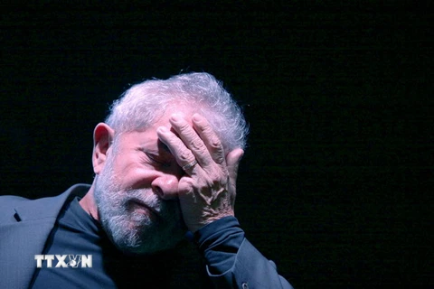 Cựu Tổng thống Lula da Silva. (Nguồn: THX/TTXVN)