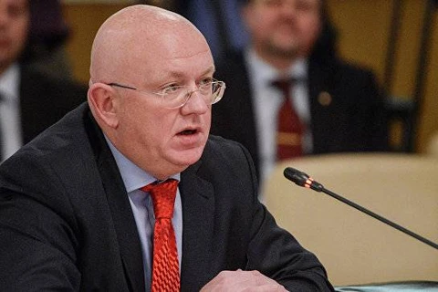 Đại sứ Nga tại Liên hợp quốc Vassily Nebenzia. (Nguồn: weaponews.com)