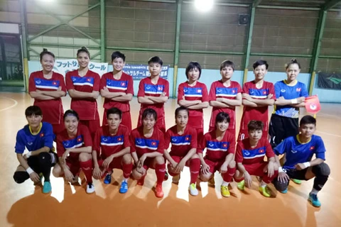 Đội tuyển Futsal nữ Việt Nam. (Nguồn: vff.org.vn)