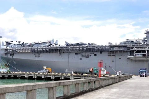 Tàu USS America. (Nguồn: nst.com.my)