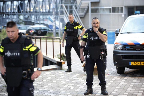 Cảnh sát chống khủng bố Hà Lan. (Nguồn: thesun.co.uk)